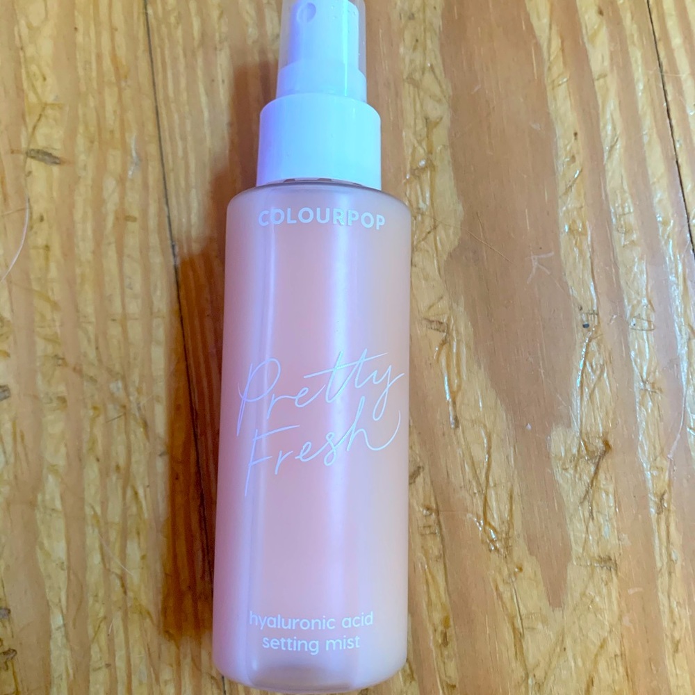 Colourpop pretty fresh hyaluronic acid set spray